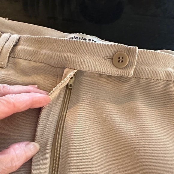 Vintage Valerie Stevens Classic Beige Trousers - Picture 8 of 10